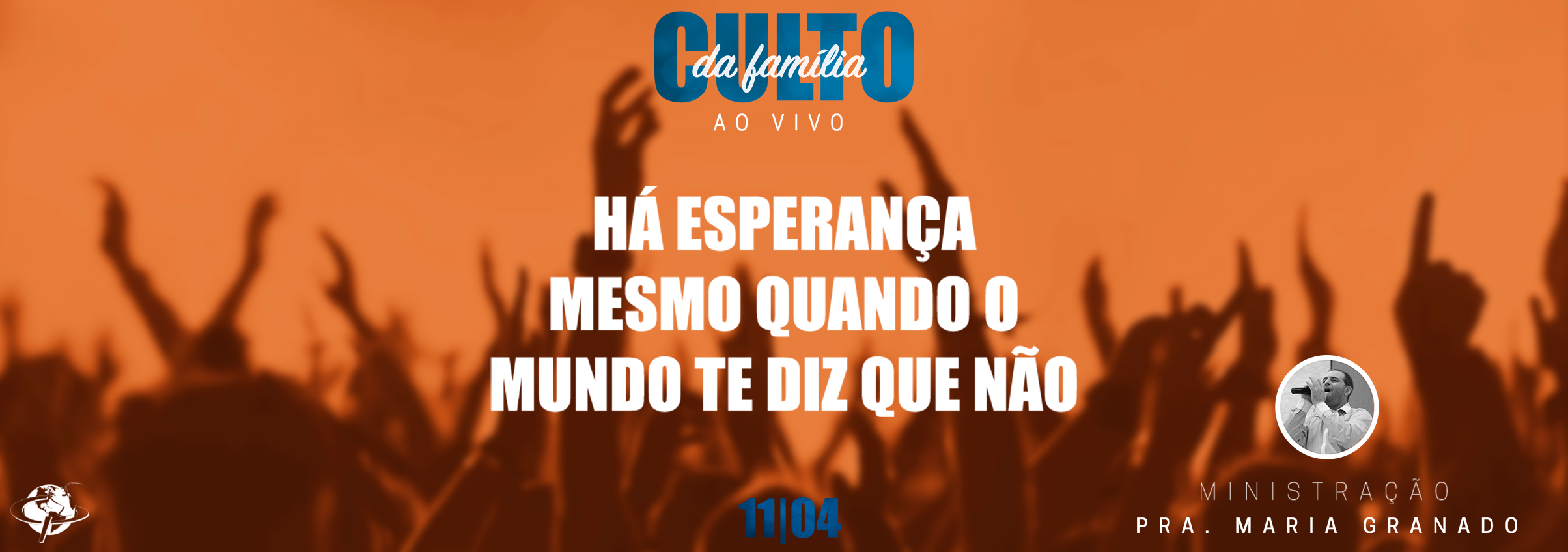 “Há esperança mesmo quando o mundo te diz não” – Pastor Marcos Lino